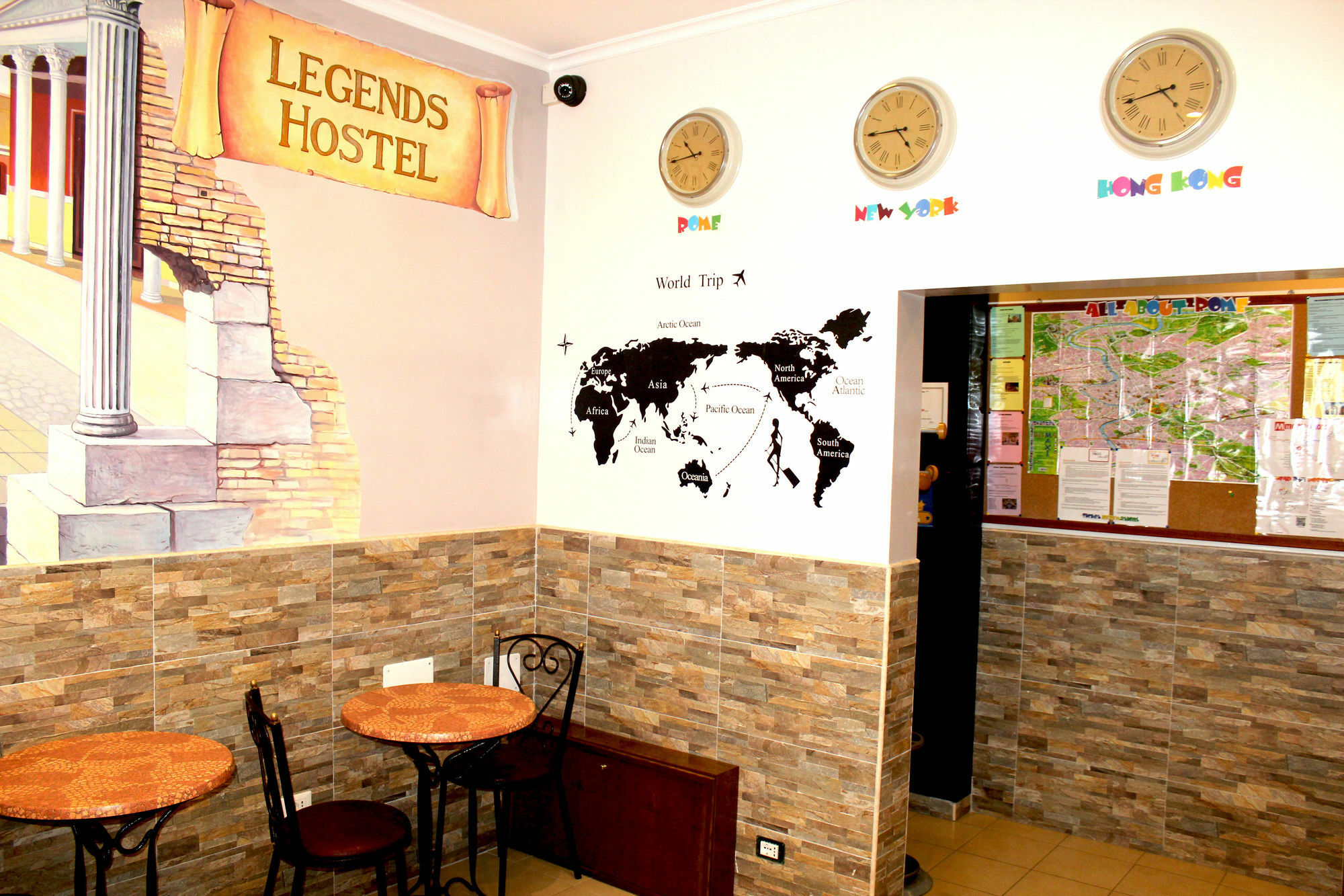 Auberge de jeunesse Legends à Rome Extérieur photo